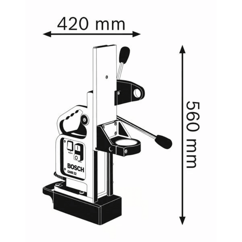 Bosch Magnetic Drill Stand GMB 32 Professional image 1