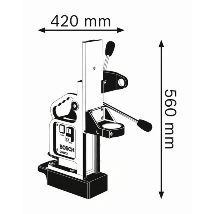 Bosch Magnetic Drill Stand GMB 32 Professional image 1