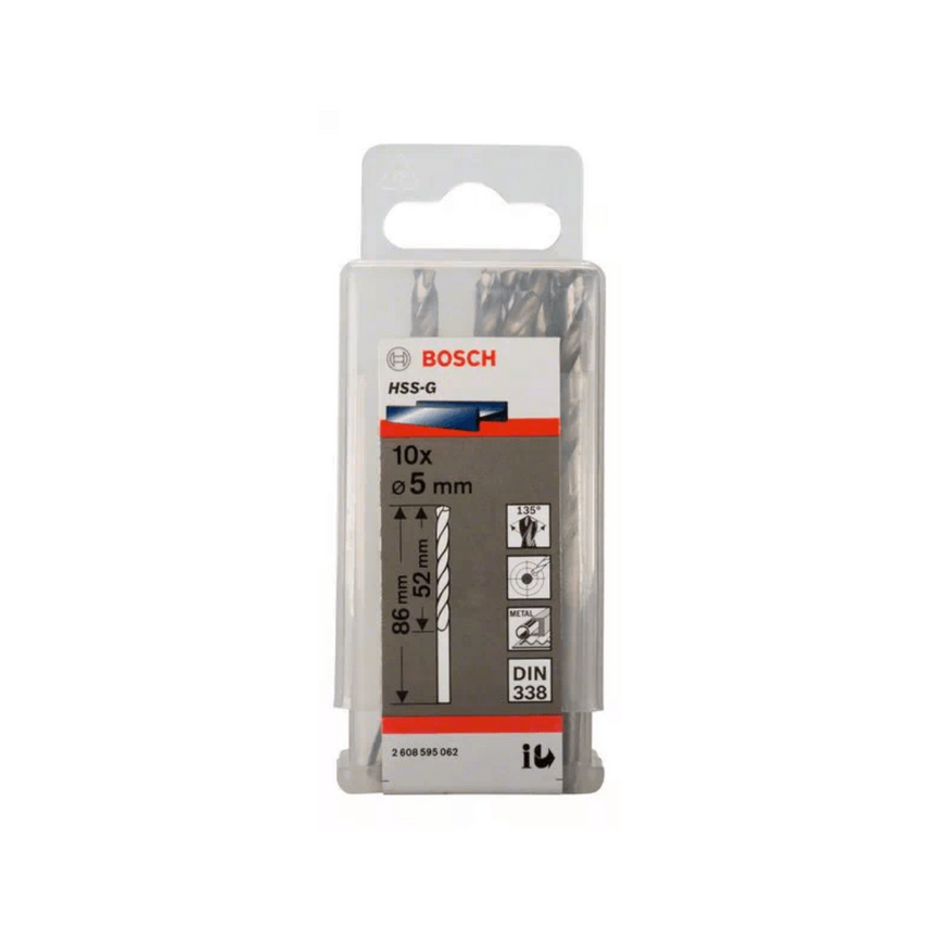 Metal drill bits HSS-G, DIN 338 (2608595062)