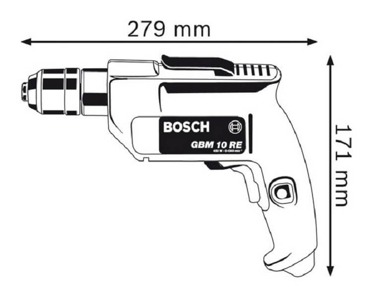Rotary Drill GBM 10 RE image 1