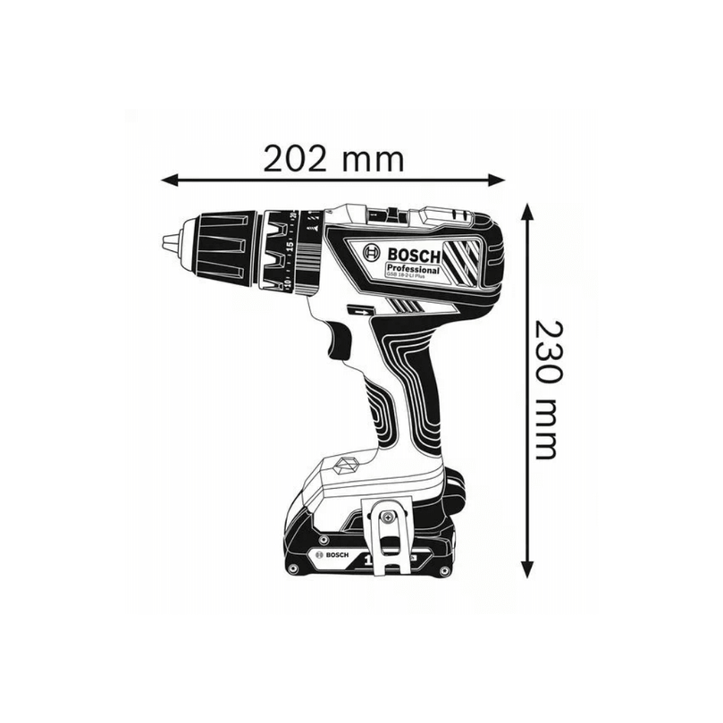 BOSCH Cordless Combi GSB 18-2-LI Plus Professional image 1