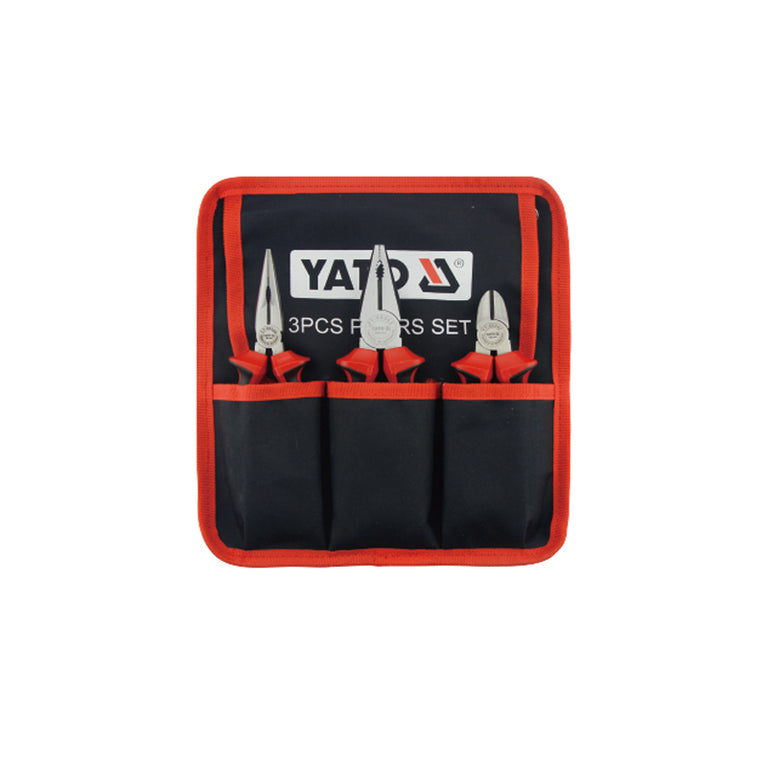 Yato 3-Piece Pliers Set image 0