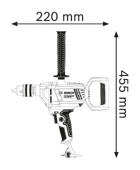 Rotary Drill GBM 1600 RE image 1