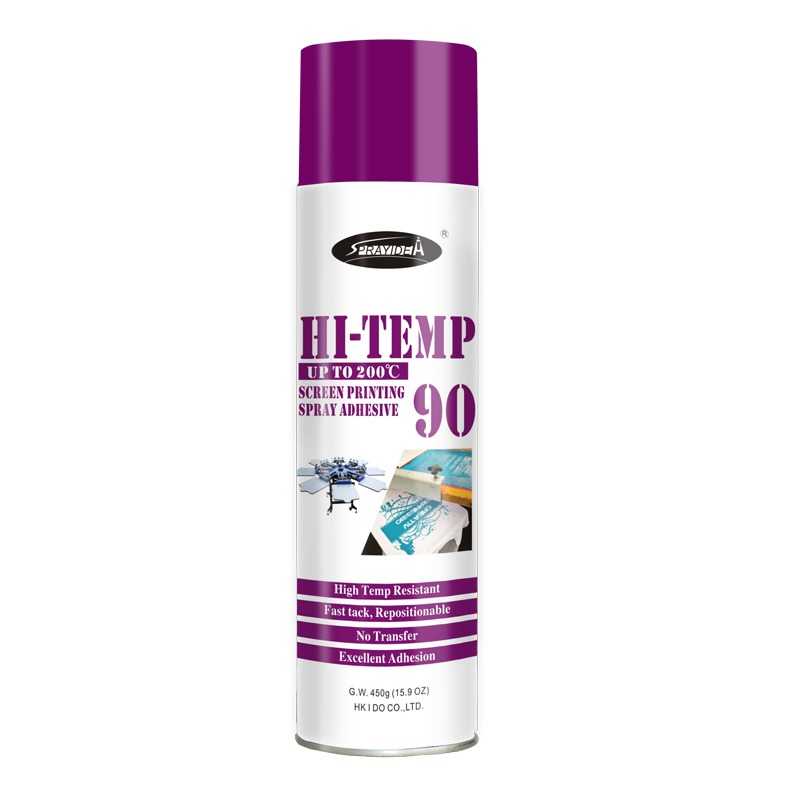 Hi-Temp Screen Printing Spray Adhesive