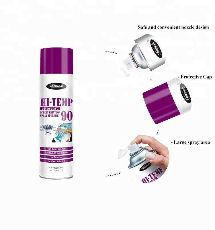 Hi-Temp Screen Printing Spray Adhesive