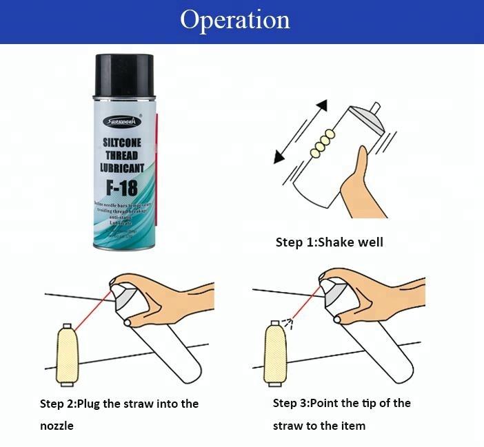 Sprayidea F-18 Silicone Thread Lubricant