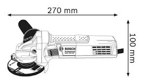 Small Angle Grinders GWS 750-100/115 image 1