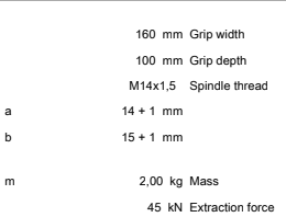 Three-Arm Extractors (PULLER-3ARM 160) image 1