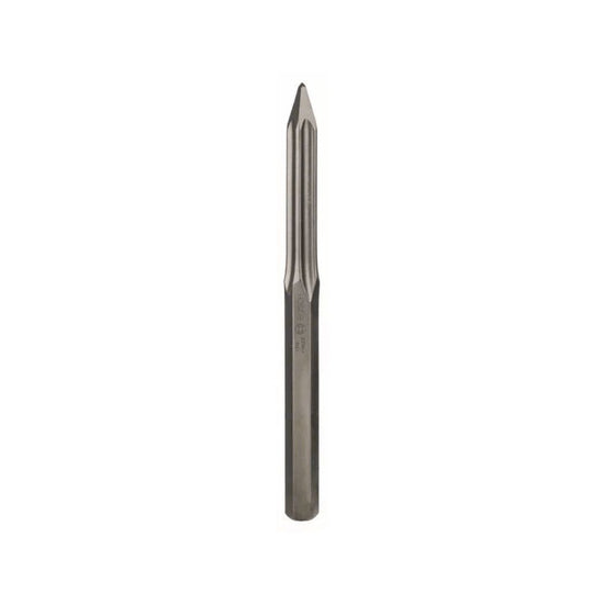 Pointed chisel with 28 mm hex shank image 0