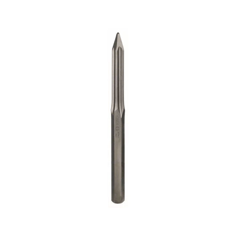 Pointed chisel with 28 mm hex shank image 0