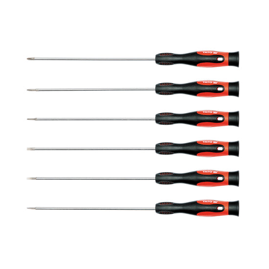Yato Long Precision Screwdriver Set 9Pcs image 0