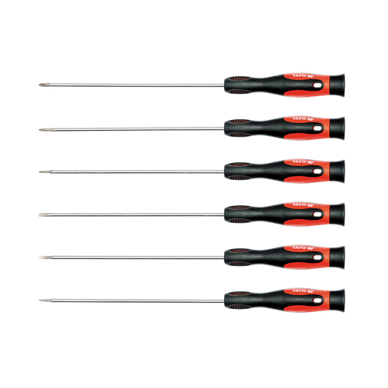 Yato Long Precision Screwdriver Set 9Pcs image 0