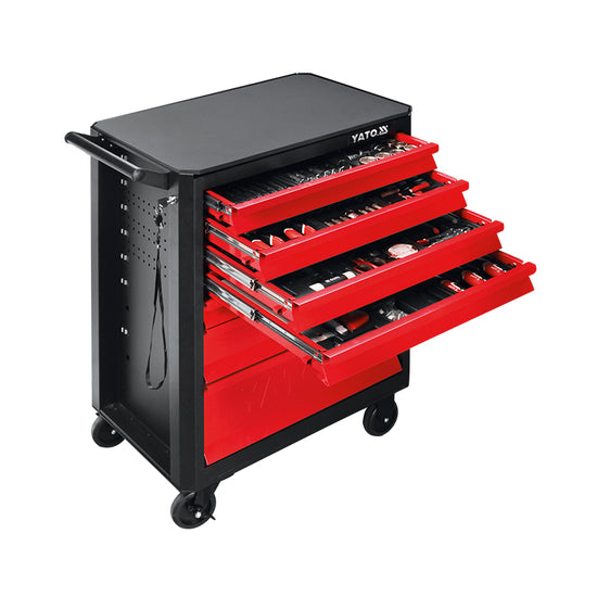 Yato Roller Cabinet 7Drawers with 141pcs Tools Set image 0