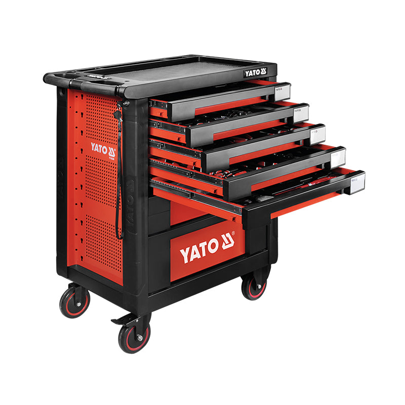 Yato Roller Cabinet 7Drawers with 189pcs Tools Set image 0