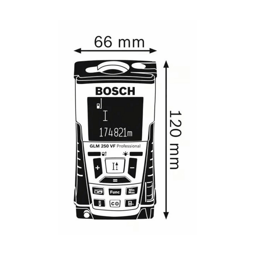 BOSCH  Laser Measure GLM 250 VF Professional image 1