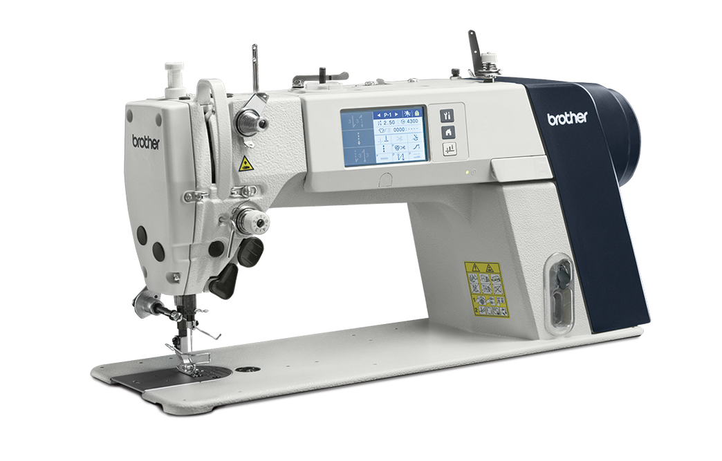S-7300A Single Needle Direct Drive Lock Stitcher with Electronic Feeding System and Thread Trimmer