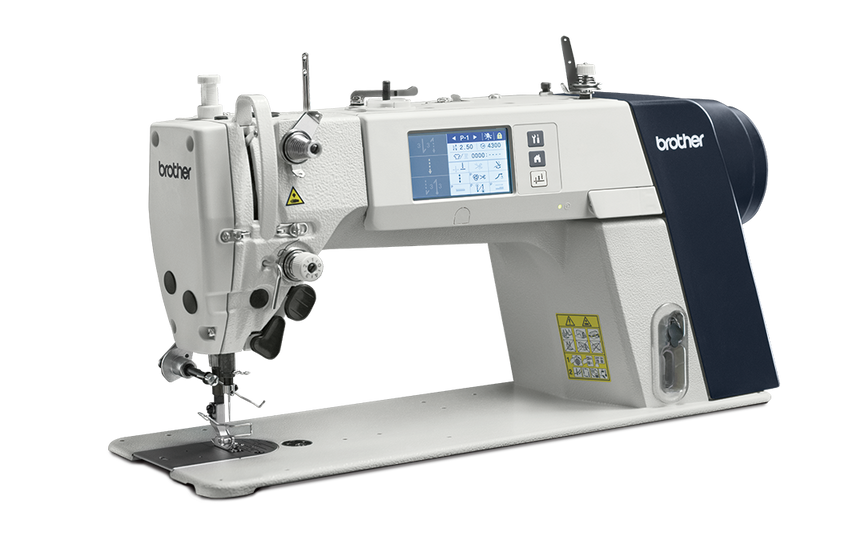 S-7300A Single Needle Direct Drive Lock Stitcher with Electronic Feeding System and Thread Trimmer