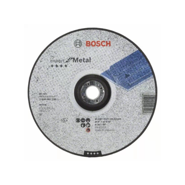 Expert for Metal grinding disc with depressed centre